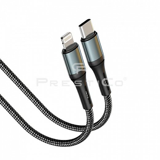 Prestico Fast Charging Data Cable 30W Type C To Lightning 1M 1Pc