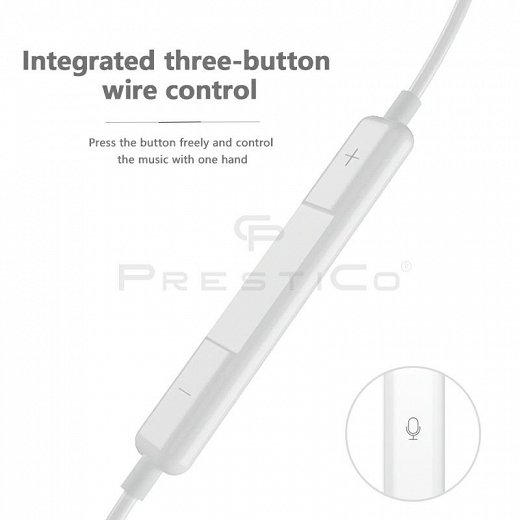 Prestico Earphone Lightning Headphone Plug 1Pc