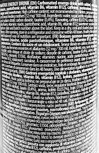 Matrix Energy Drink 700ml