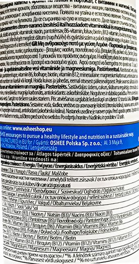 Oshee Vitamin Water Magnesium+B6 Lemon Orange 555ml