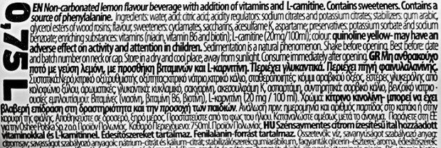 Oshee Ισοτονικό Ποτό Zero Lemon 750ml