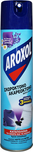 Aroxol Σκοροκτόνο Ακαρεοκτόνο Σπρέι 300ml