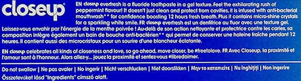 Close Up Everfresh Pepermint Drops Toothpaste 90g