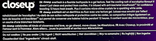 Close Up Everfresh Eucalyptus Freeze Οδοντόκρεμα 90g