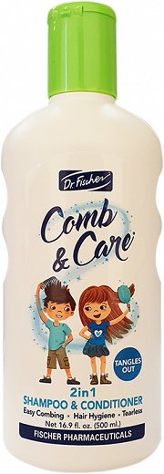 Dr Fischer Comb & Care 2 In 1 Σαμπουάν & Μαλακτικό 500ml