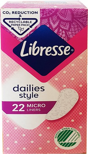 Libresse Dailies Style Micro 22Τεμ