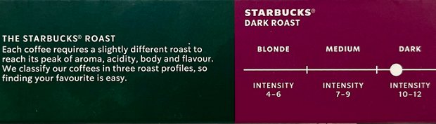 Starbucks Caffe Verona Ristretto Καψούλες 10Τεμ