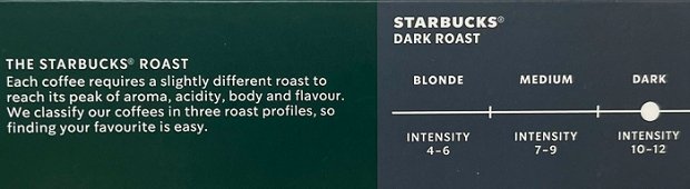 Starbucks Decaf Espresso Roast Capsules 10Pcs