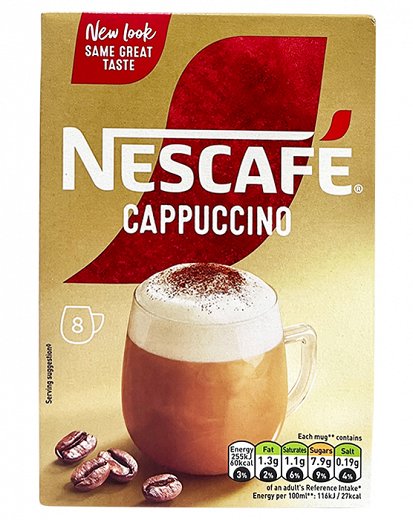 Nescafe Cappuccino 8X15.5g