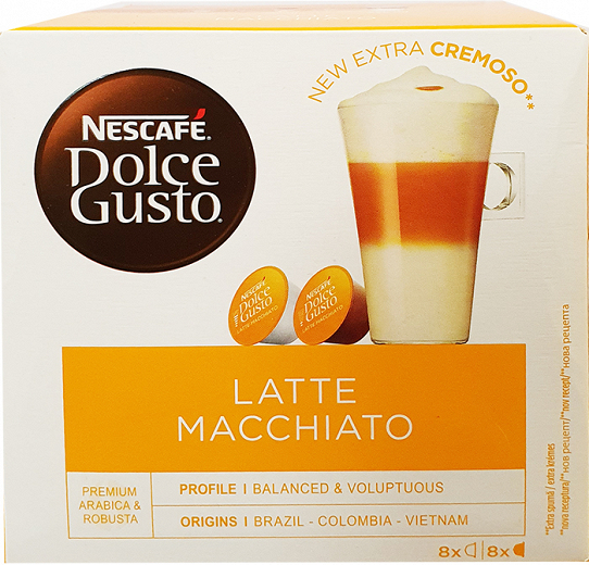 Nescafe Dolce Gusto Latte Macchiato 16Pcs