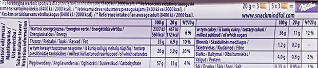 Milka Milk Chocolate Strawberry 100g