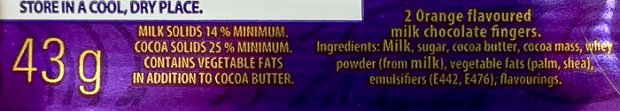 Cadbury Twirl Orange 43g