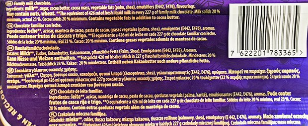 Cadbury Dairy Milk 180g