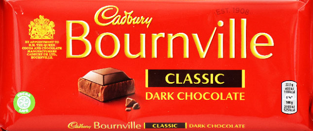 Cadbury Bournville 180g