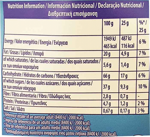 Oreo Crunchy Bites Original 110g