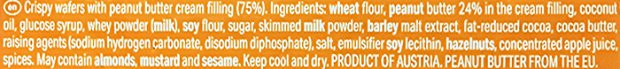 Loacker Peanut Butter 45g