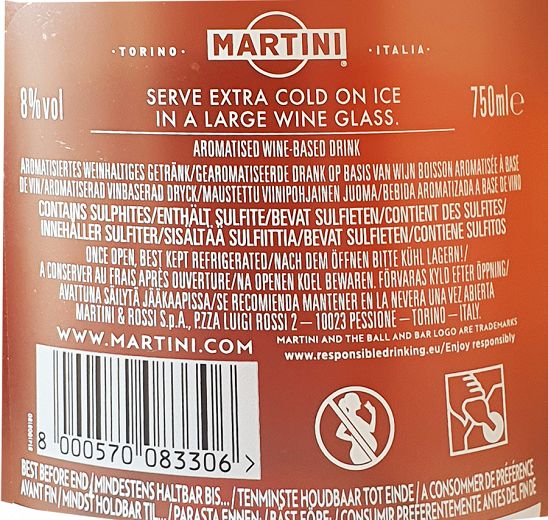 Martini Bellini 750ml