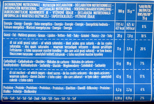 Balconi Snack Al Latte Snack Cakes 10x28g