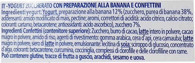 Danone Super Mario Banana Yoghurt Dessert 2X110g