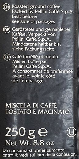 Pellini Εκλεκτός Καφές Espresso Tradizionale 250g