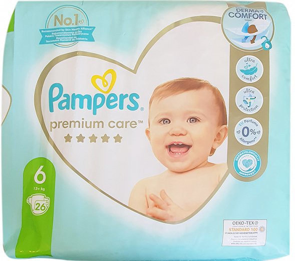 Pampers Premium Care 6 26Pcs