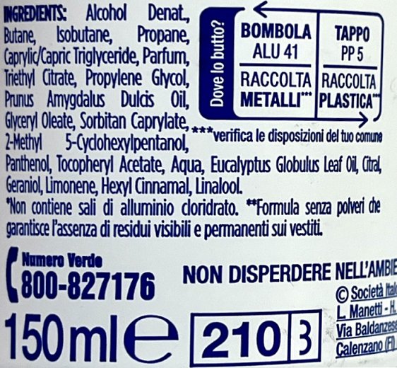 Neutro Roberts Deodorant Spray Fresco Green Tea & Lime 150ml
