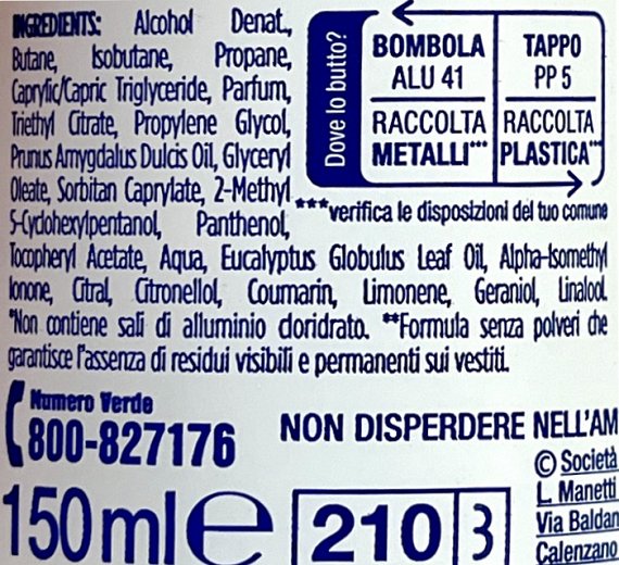 Neutro Roberts Deodorant Spray Fresco Bergamot & Ginger 150ml