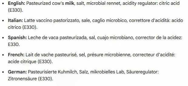 Granarolo Mozzarella Mini Italian Fresh Cheese 125g