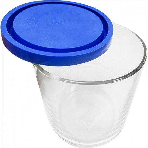 Igloo Glass Round Food Container With Lid 800ml