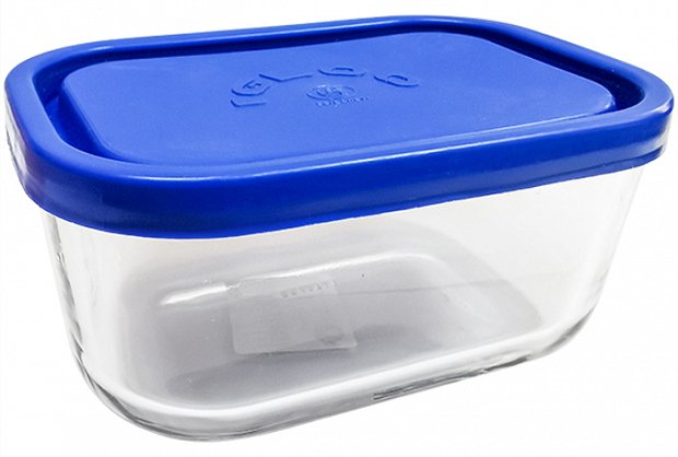 Igloo Glass Rectangular Food Container With Lid 13x9x6cm