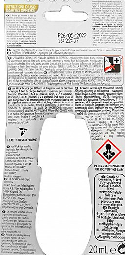 Airwick Essential Mist Βανίλια & Άνθη Κερασιάς Ανταλλακτικό 20ml