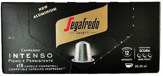 Segafredo Espresso Intenso 12 Καψούλες 10Τεμ