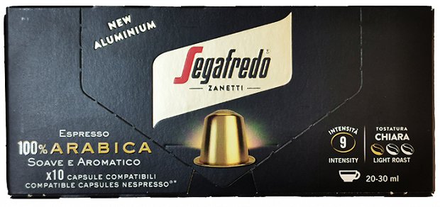 Segafredo Espresso Arabica 9 Καψούλες 10Τεμ