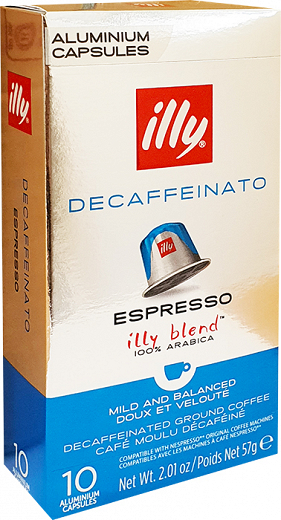 Illy Decaffeinato Espresso Capsules 10Pcs