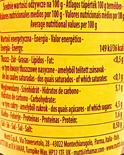 Mutti Parma Passata Tomato Puree 400g