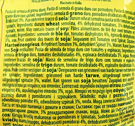 Divella Tricolore Pennes 500g