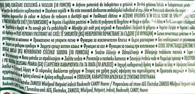Fairy Original Lemon Tablets 22Pcs
