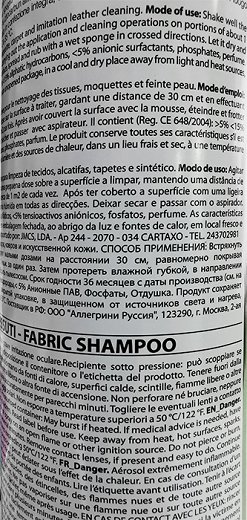 Allegrini Stoffinet Fabric Spray Shampoo 400ml