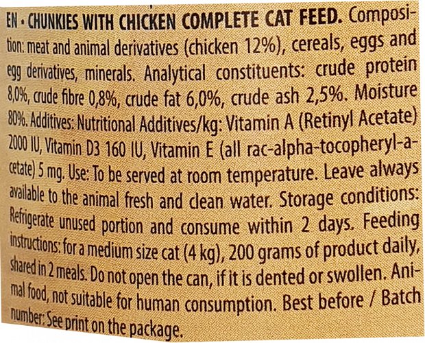 Simba Chicken Chunkies In Gravy 415g