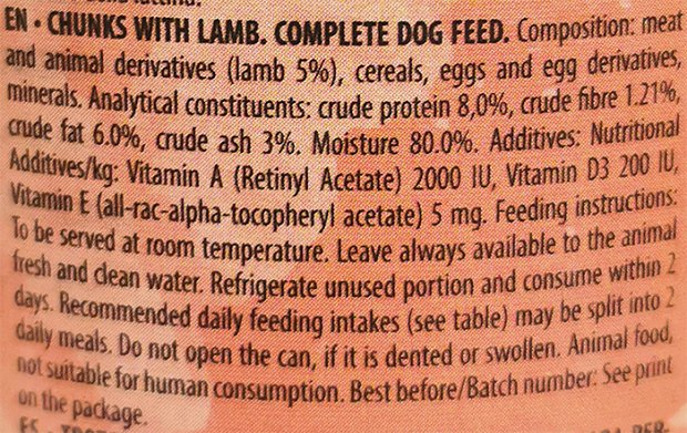 Simba Dog Κομμάτια Με Αρνί 415g
