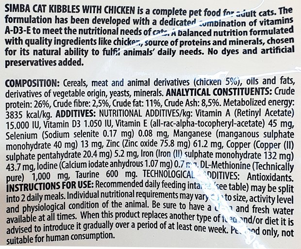 Simba Adult Dry Food Chicken 2kg