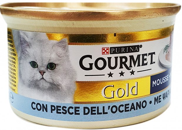 Gourmet Gold Mousse With Oceans Fish 85g
