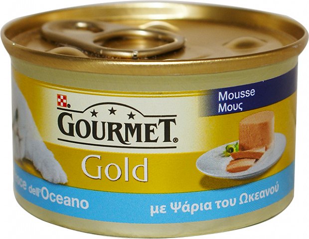 Gourmet Gold Mousse With Oceans Fish 85g
