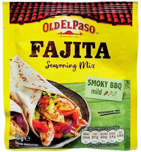 Old El Paso Fajita Seasoning Mix 35g