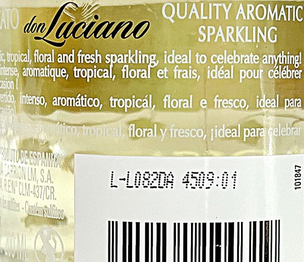 Don Luciano Gold Moscato Sparkling 200ml