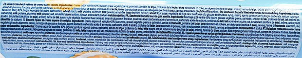 Gullon Mega Duo Μπισκότα Γεμιστά Βανίλια 500g