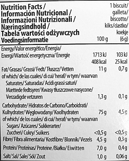 Gullon Maria Biscuits Sugar Free 400g