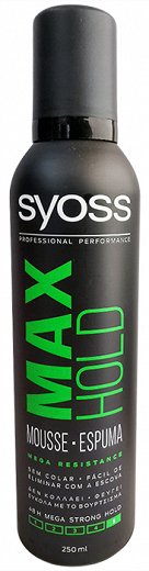 Syoss Max Hold Mousse Mega Strong Hold 250ml