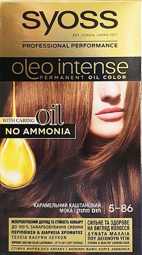 Syoss Oleo Intense No Ammonia Permanent Coloration Mocha 5.86 115ml