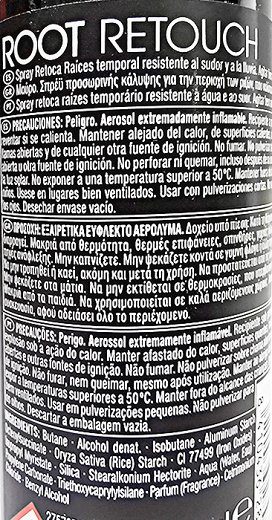Schwarzkopf Root Retoucher Spray Κάλυψης Ρίζας Μαύρο 120ml